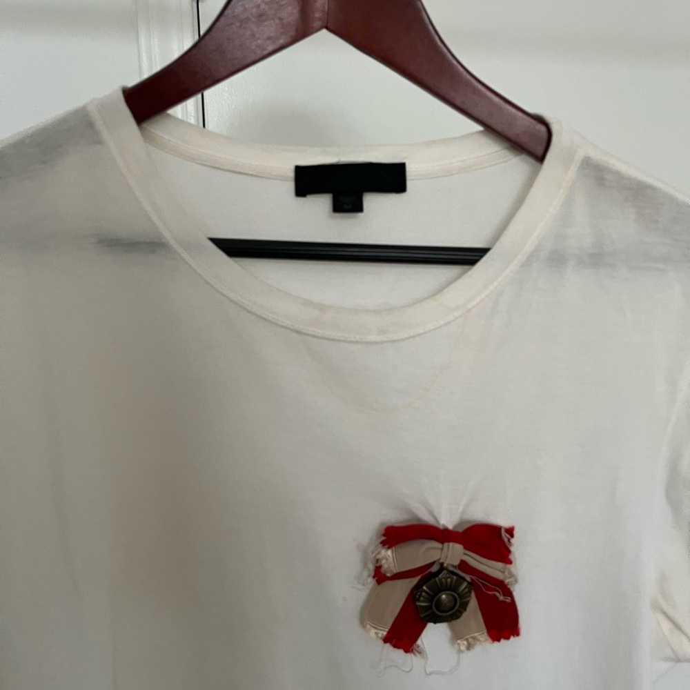 Artisanal Burberry Prorsum Pin T-Shirt